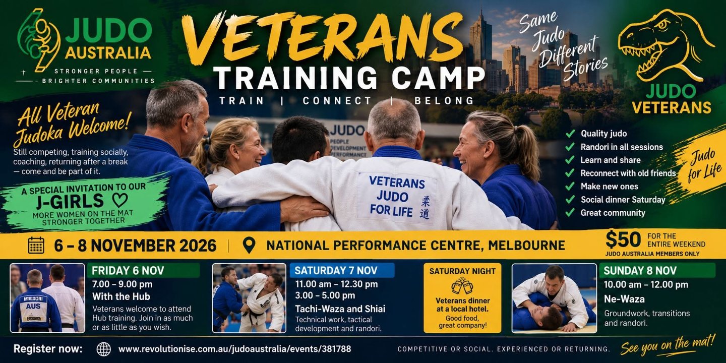 Judo Australia National Veterans Training Camp