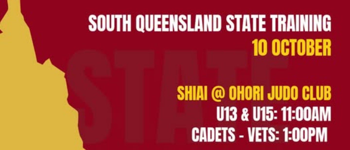 State Training - South Queensland Shiai
